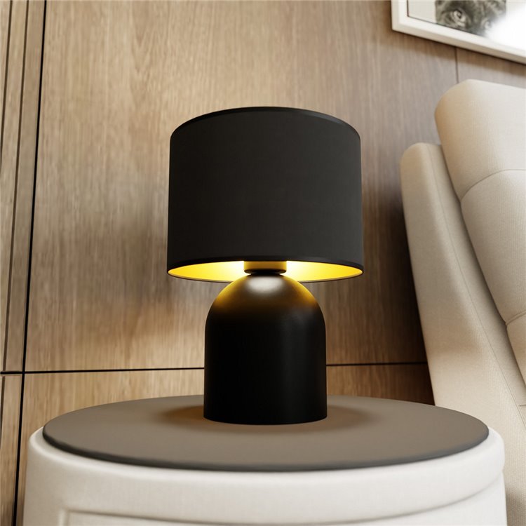 ASPEN LN1 BLACK/GOLD EMIBIG Lampka nocna