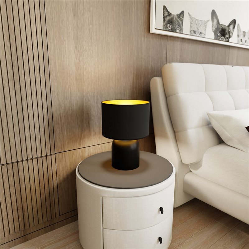ASPEN LN1 BLACK/GOLD EMIBIG Lampka nocna ASPEN LN1 BLACK/GOLD EMIBIG Lampka nocna