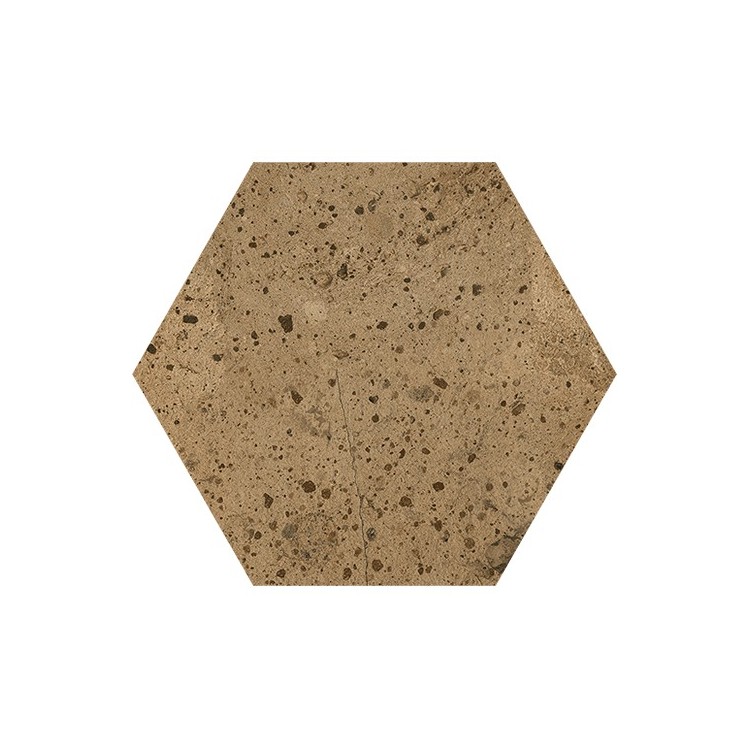 ZERO Hexagono Physis Chipper R10 15x17cm VIVES Płytka Porcelanowa