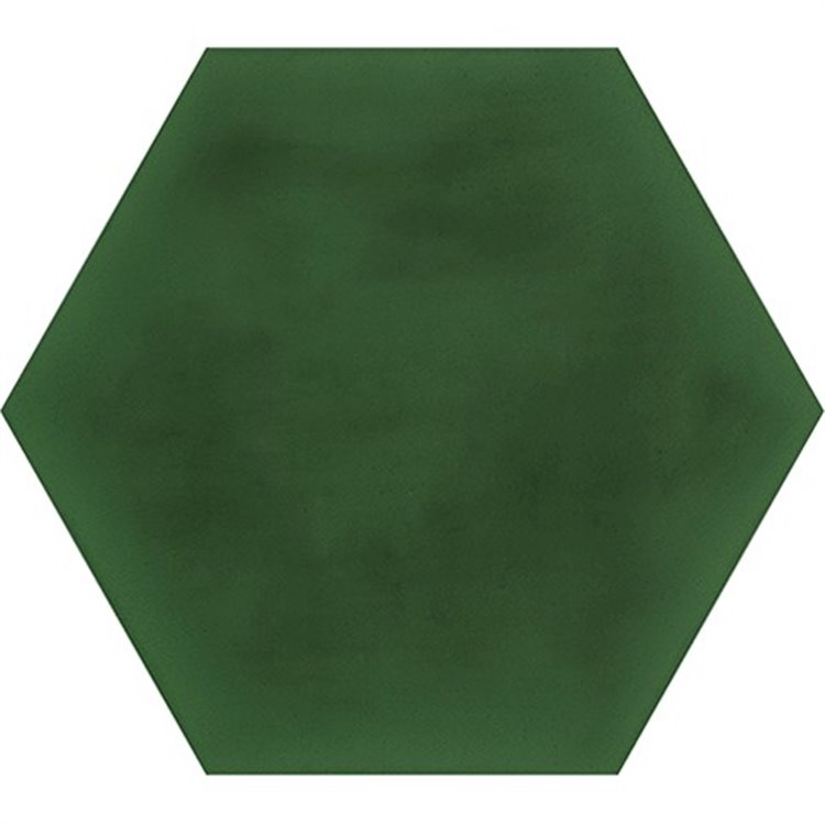 ZERO Hexagono Figuli Green 15x17cm VIVES Płytka Porcelanowa