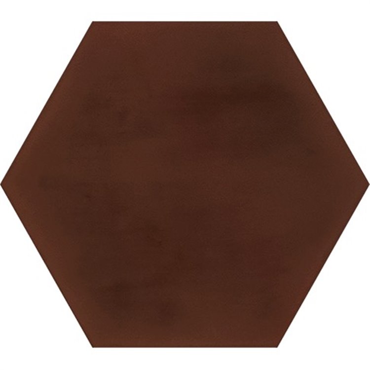 ZERO Hexagono Figuli Garnet 15x17cm VIVES Płytka Porcelanowa