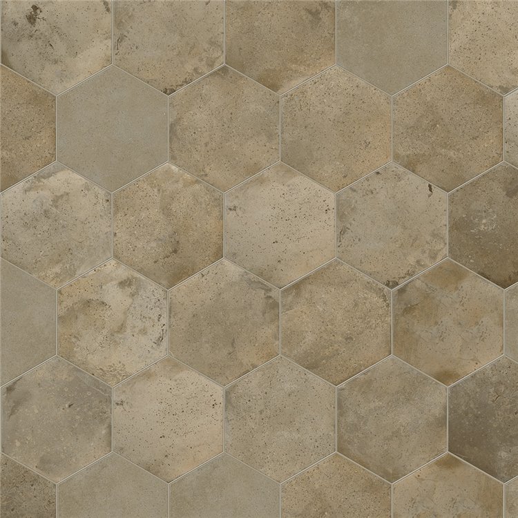 ZERO Hexagono Archai Mellow R10 23,3x26,8cm VIVES Płytka Porcelanowa