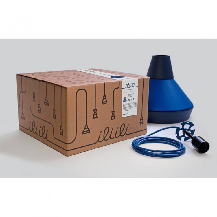 Lampa Cat's Hat Niebiesko-szara ILI ILI Grupa Products