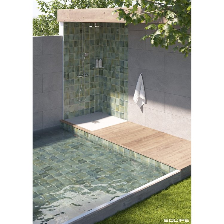 Spa&Pools Celadon brillo 15x15 cm Equipe płytka porcelanowa