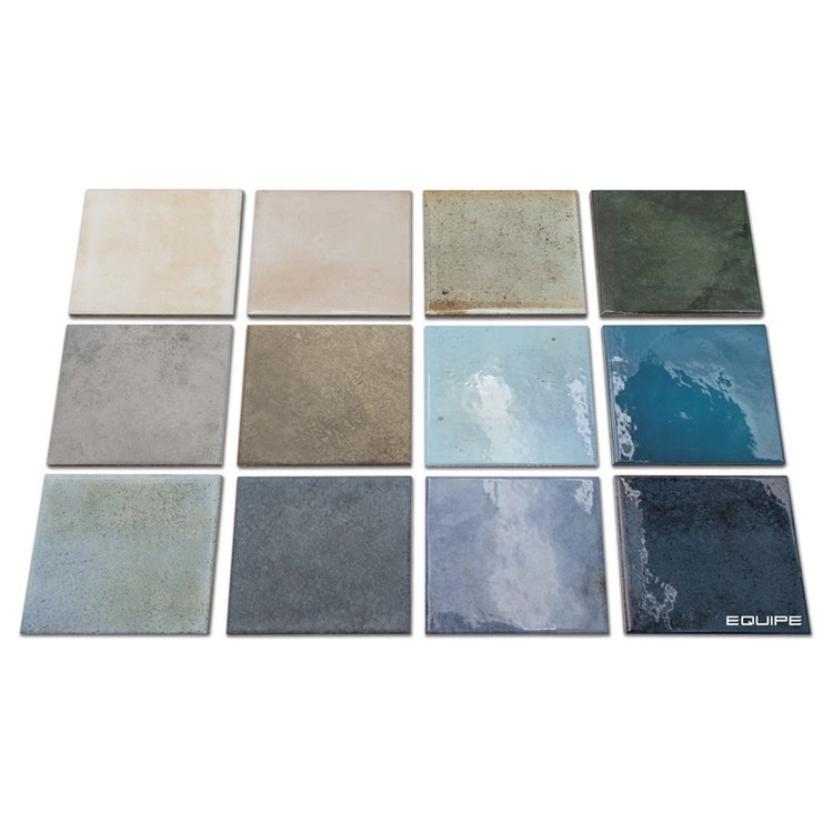 Spa&Pools Sky Blue brillo 15x15 cm Equipe płytka porcelanowa