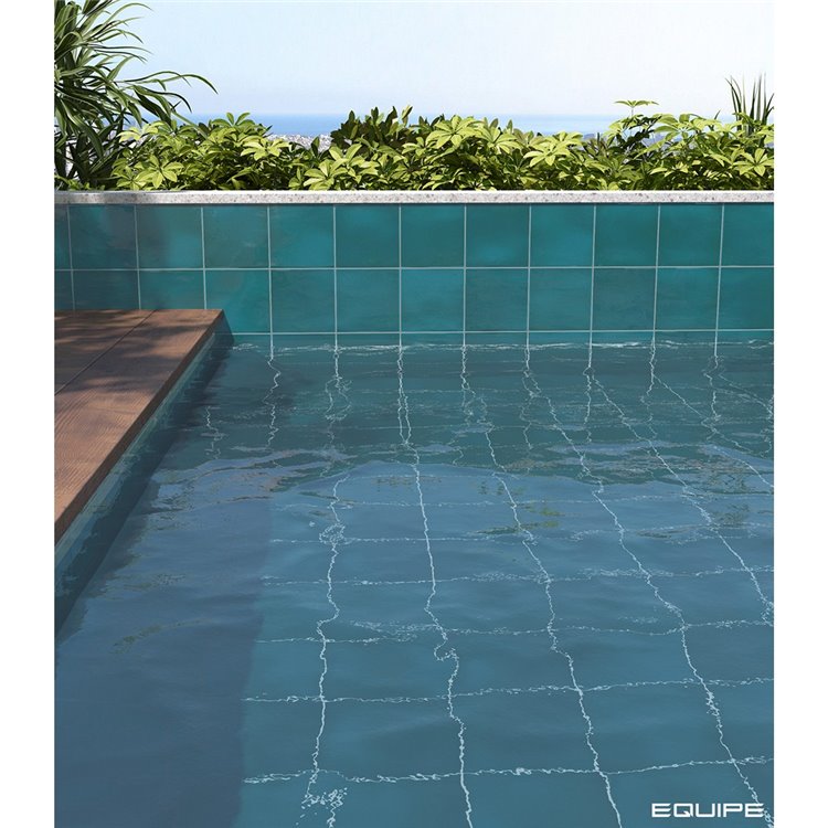 Spa&Pools Glacier brillo 15x15 cm Equipe płytka porcelanowa