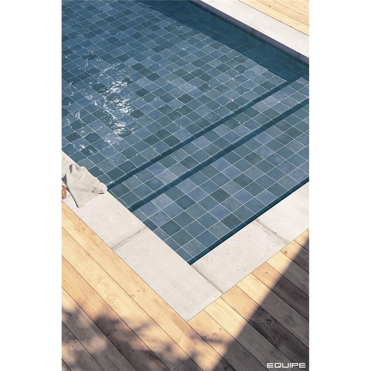 Spa&Pools Colonial Blue brillo 15x15 cm Equipe płytka porcelanowa