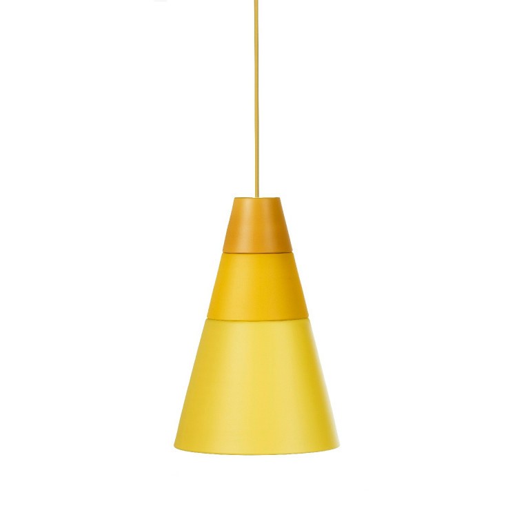 Coney Cone Żółta ILI ILI Grupa Products lampa wisząca