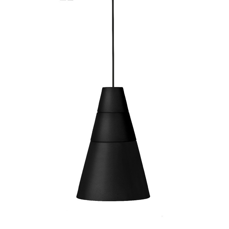 Coney Cone Czarna ILI ILI Grupa Products lampa wisząca