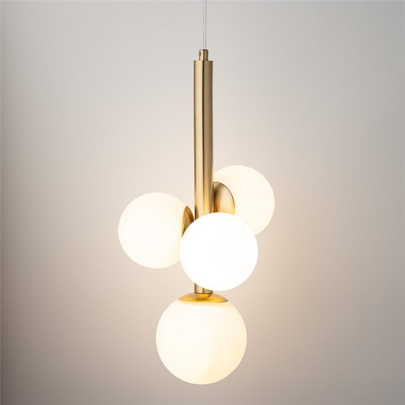 PERLA LUX 4 zwis biały SIGMA Lampa wisząca PERLA LUX 4 zwis biały SIGMA Lampa wisząca