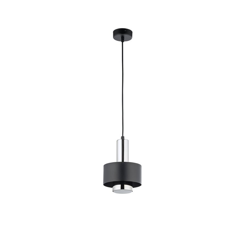 RIF LUX 1 S czarny/srebrny SIGMA Lampa wisząca RIF LUX 1 S czarny/srebrny SIGMA Lampa wisząca