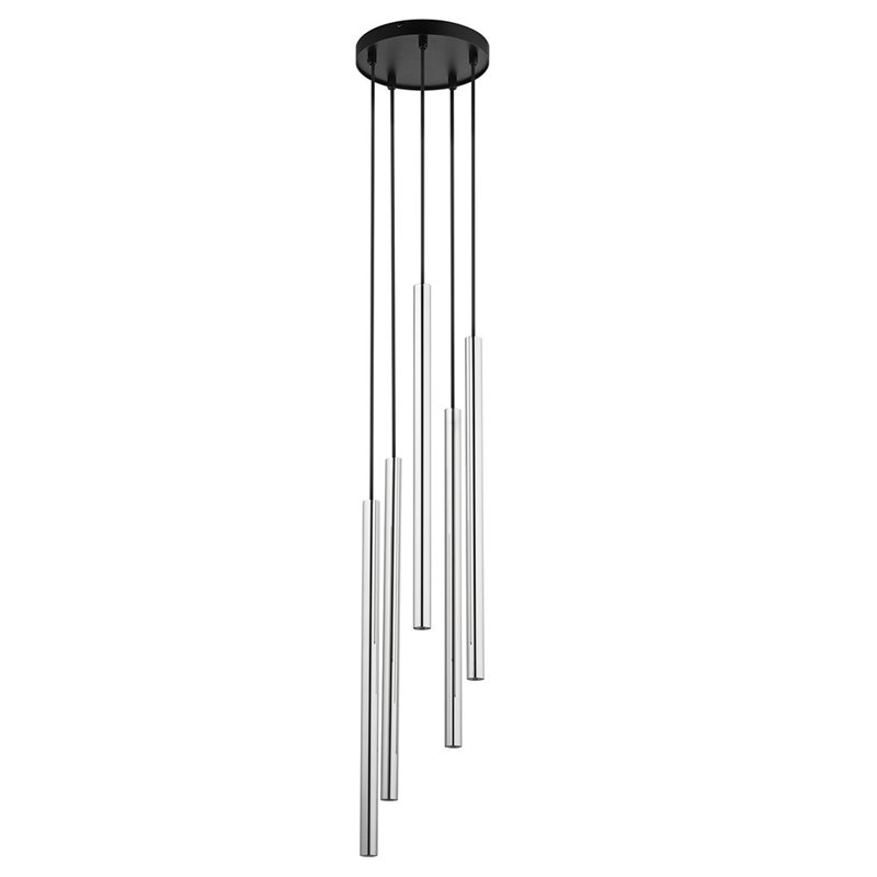 SOPEL LUX 7 KOŁO czarny/srebrny SIGMA Lampa wisząca SOPEL LUX 7 KOŁO czarny/srebrny SIGMA Lampa wisząca