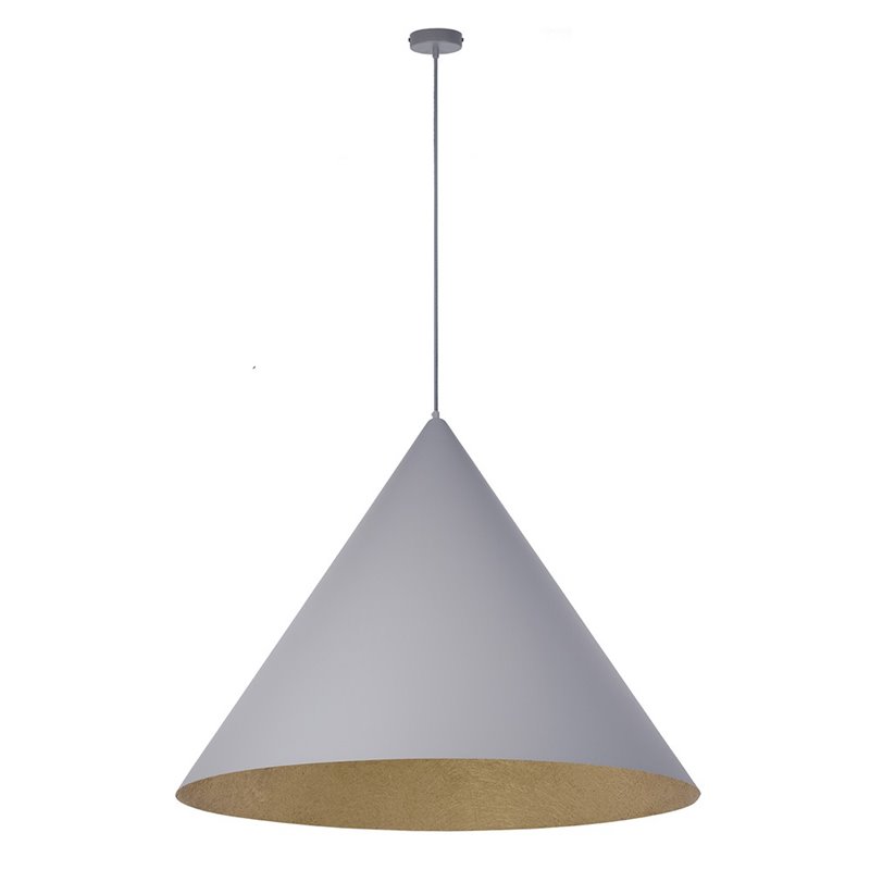 Vesuvio szary/złoty L 3xE27 SIGMA Lampa wisząca Vesuvio szary/złoty L 3xE27 SIGMA Lampa wisząca