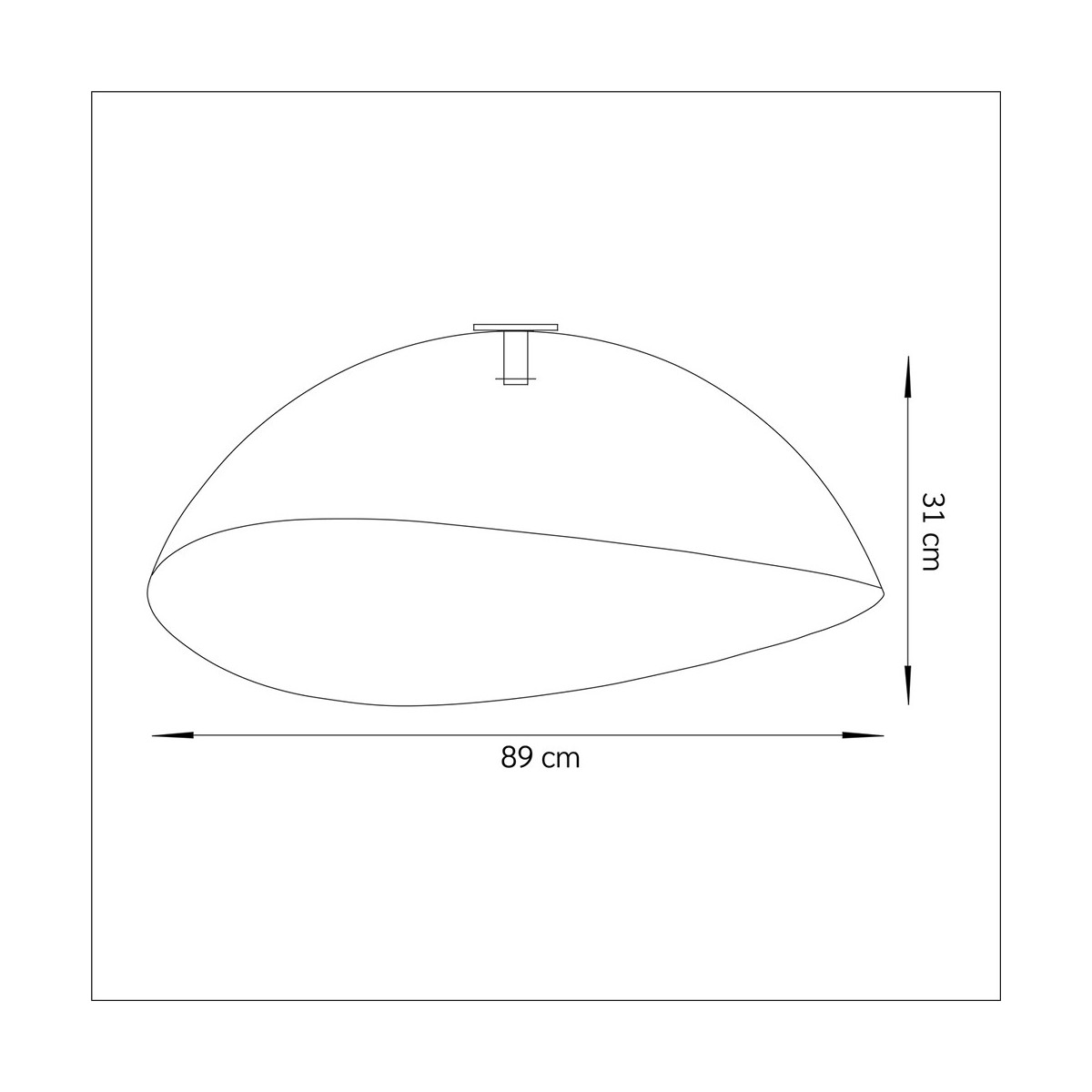 Solaris XL zwis srebrny/czarny SIGMA Lampa wisząca Solaris XL zwis srebrny/czarny SIGMA Lampa wisząca