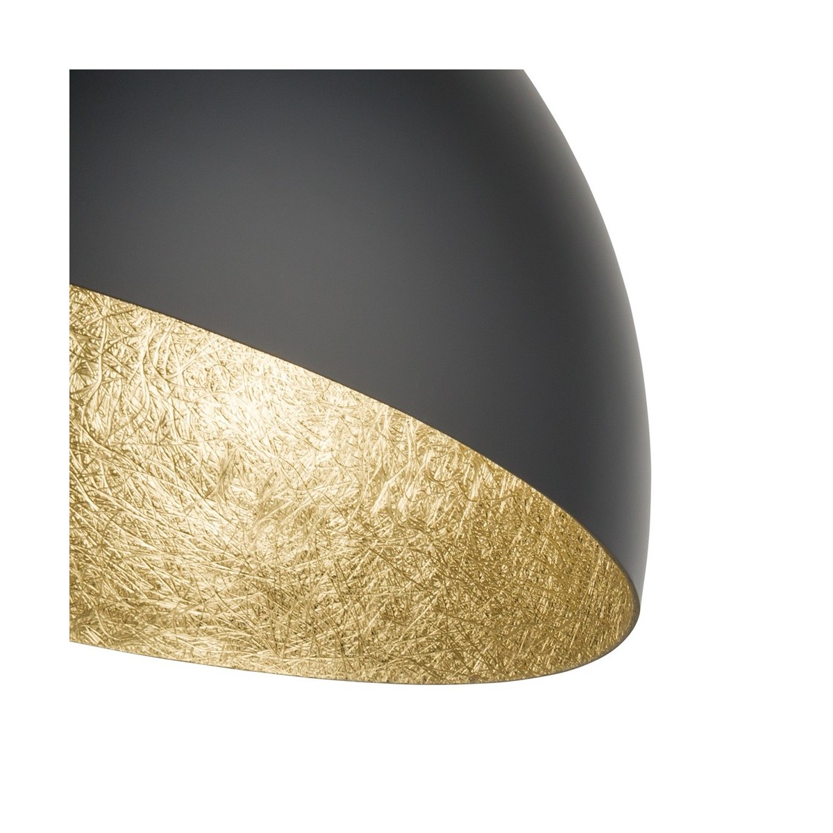 Sfera 90 czarny/złoty SIGMA Plafon Sfera 90 czarny/złoty SIGMA Plafon