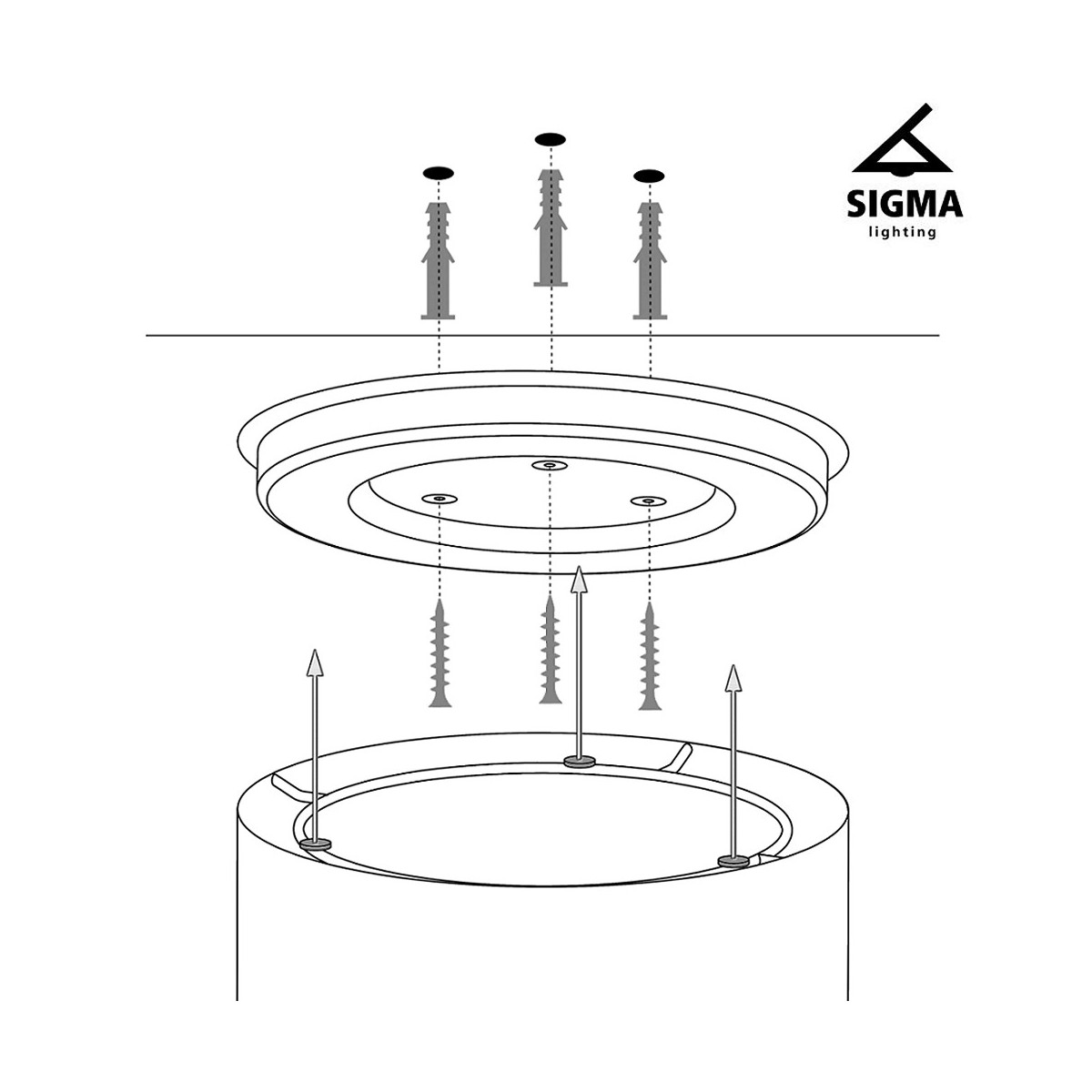 Soft M szary SIGMA Plafon Soft M szary SIGMA Plafon