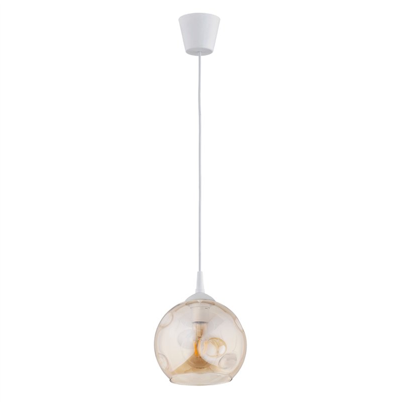 POLON BIAŁA 1xE27 Alfa Lampa Wisząca POLON BIAŁA 1xE27 Alfa Lampa Wisząca