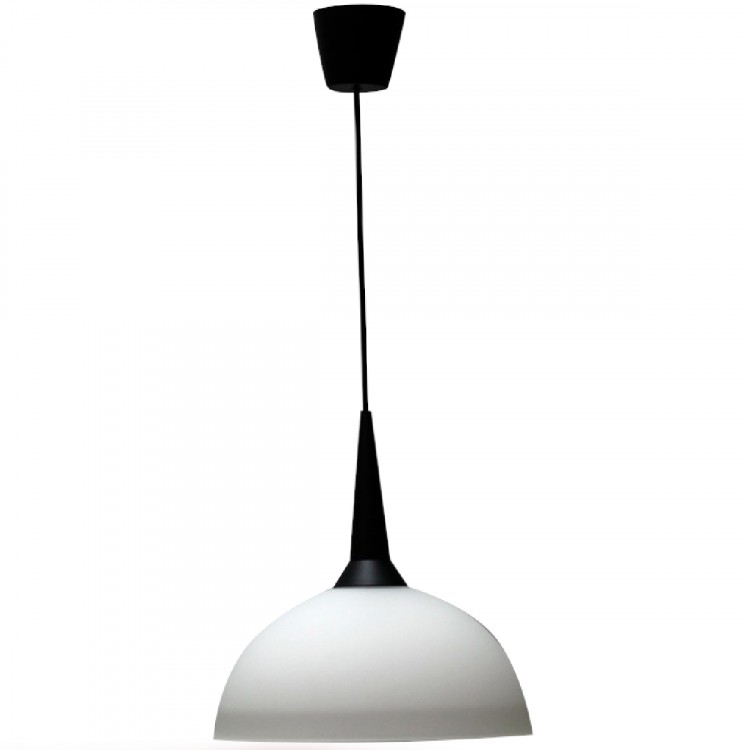 ARENA CZARNO-BIAŁA 1xE27 Alfa Lampa Wisząca 60719