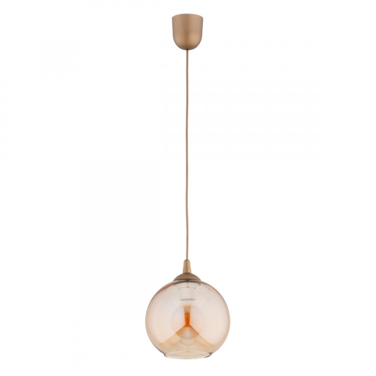 WENA ZŁOTA 1xE27 Alfa Lampa Wisząca 61327