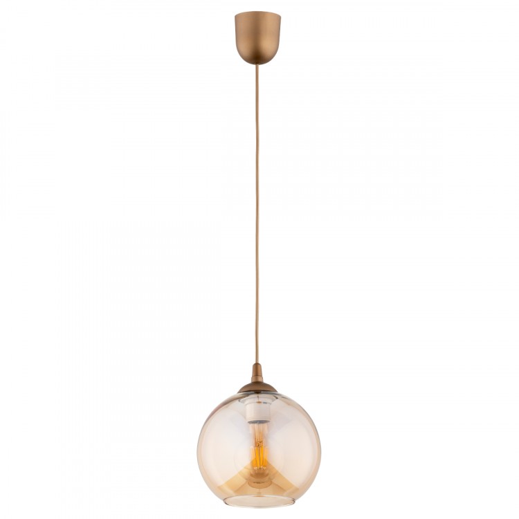 TIPI 200 ZŁOTA 1xE27 Alfa Lampa Wisząca 61217