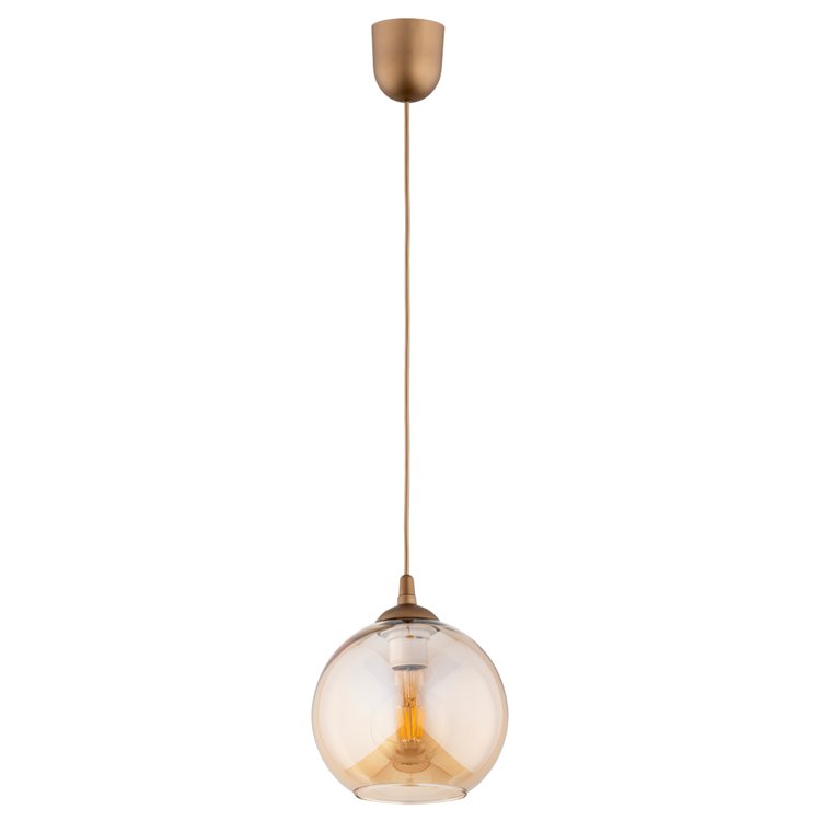 TIPI 200 ZŁOTA 1xE27 Alfa Lampa Wisząca