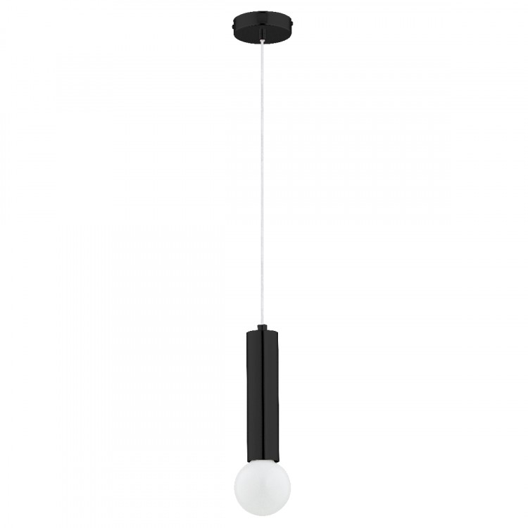 JAZZ CZARNA 1xE27 Alfa Lampa Wisząca 60913