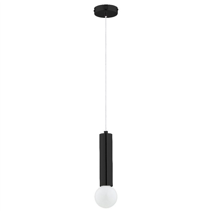 JAZZ CZARNA 1xE27 Alfa Lampa Wisząca