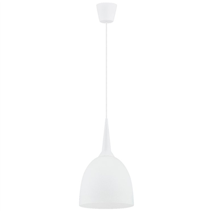 UNI BIAŁA 1xE27 Alfa Lampa Wisząca