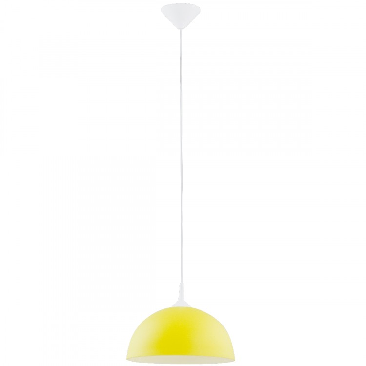 ALBERT ŻÓŁTA 1xE27 Alfa Lampa Wisząca 9195