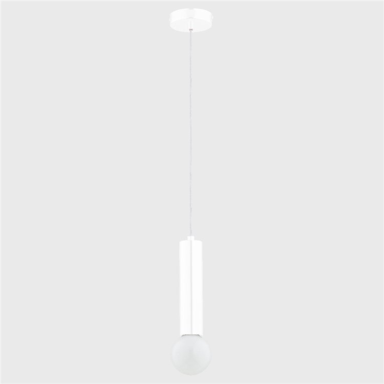JAZZ BIAŁA 1xE27 Alfa Lampa Wisząca