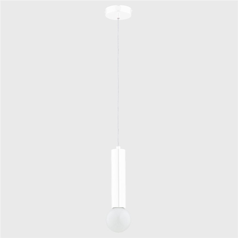 JAZZ BIAŁA 1xE27 Alfa Lampa Wisząca JAZZ BIAŁA 1xE27 Alfa Lampa Wisząca