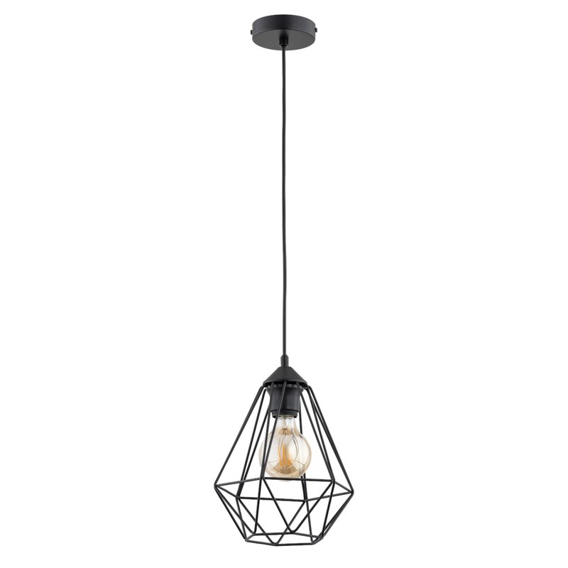 KOSMOS CZARNA 1xE27 Alfa Lampa Wisząca KOSMOS CZARNA 1xE27 Alfa Lampa Wisząca