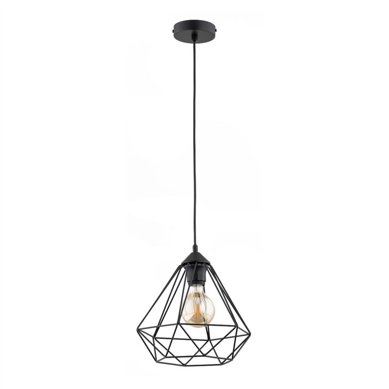 KOSMOS CZARNA 1xE27 Alfa Lampa Wisząca KOSMOS CZARNA 1xE27 Alfa Lampa Wisząca