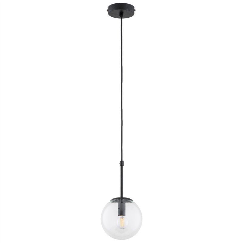 SEBIA CZARNA 1xE14 Alfa Lampa Wisząca SEBIA CZARNA 1xE14 Alfa Lampa Wisząca