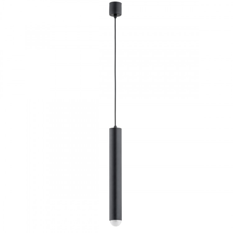 LATIK CZARNA 1xE14 Alfa Lampa Wisząca 61252