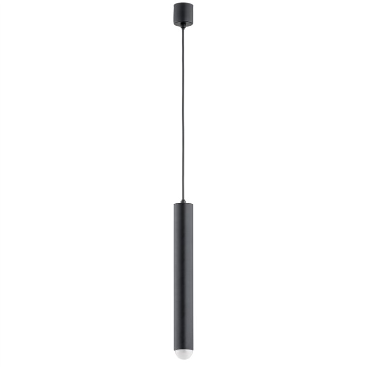 LATIK CZARNA 1xE14 Alfa Lampa Wisząca