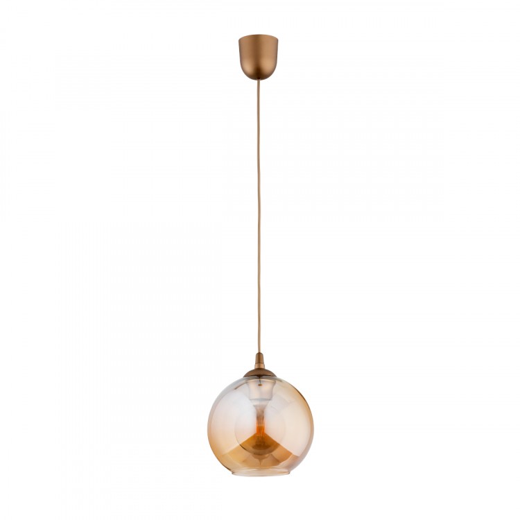 FLESZ 200 ZŁOTA 1xE27 Alfa Lampa Wisząca 60999