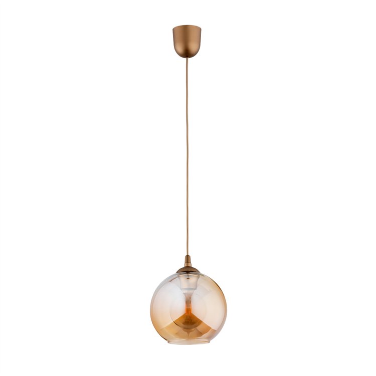 FLESZ 200 ZŁOTA 1xE27 Alfa Lampa Wisząca