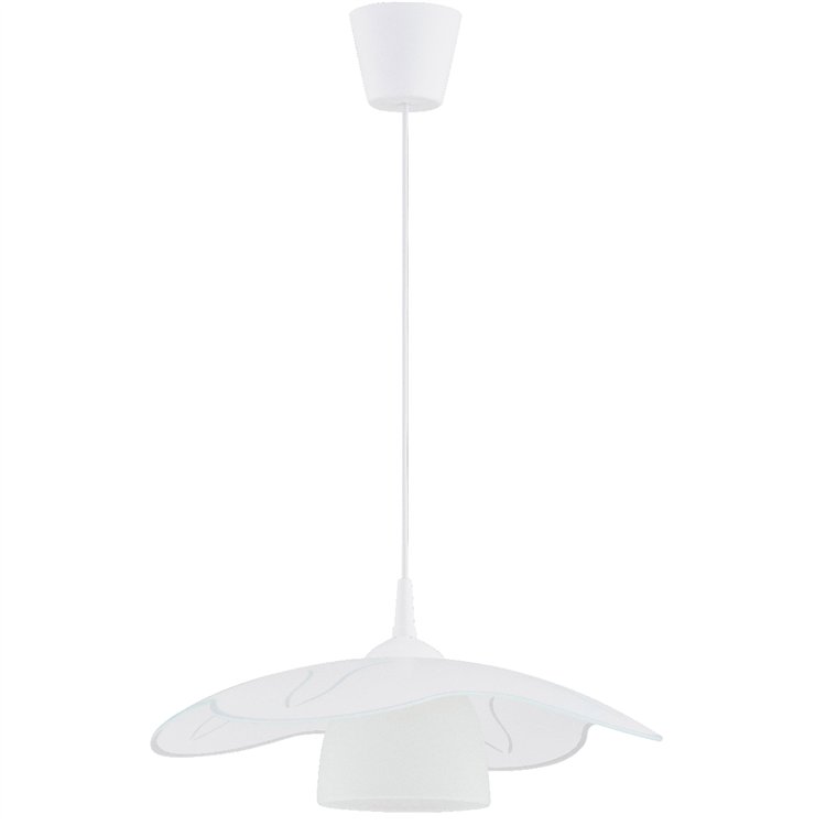 KENYA WHITE 1xE27 Alfa Lampa Wisząca