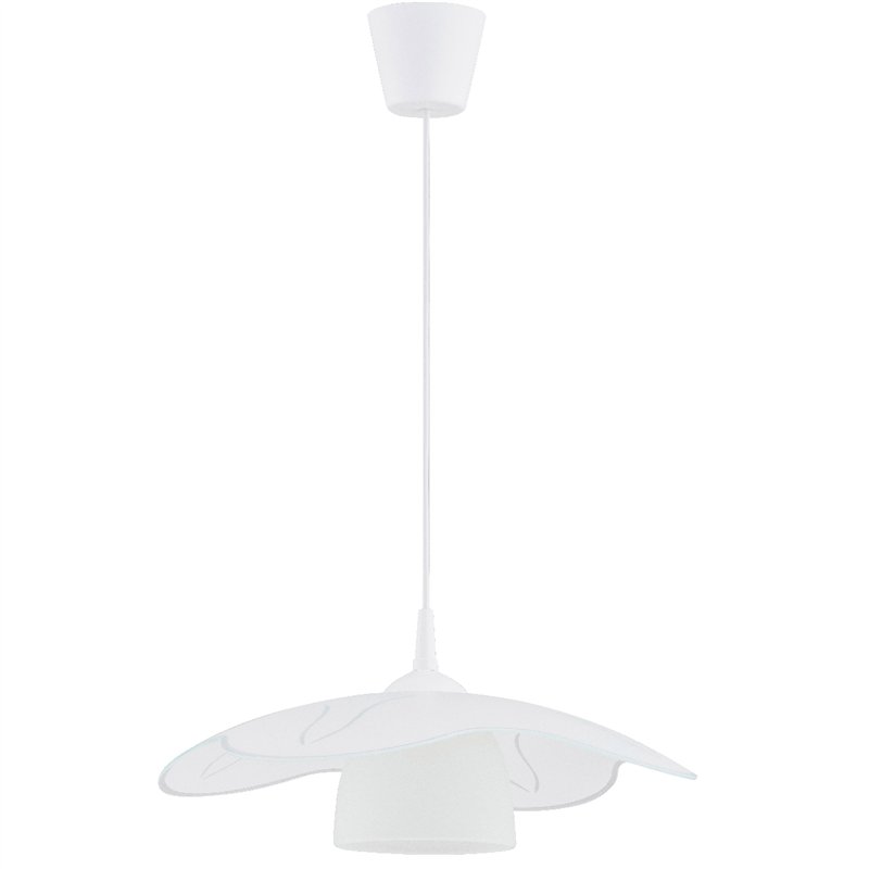 KENYA WHITE 1xE27 Alfa Lampa Wisząca KENYA WHITE 1xE27 Alfa Lampa Wisząca