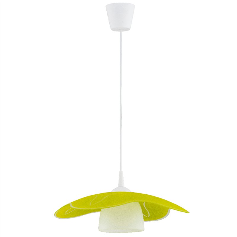 KENYA ZIELONA 1xE27 Alfa Lampa Wisząca KENYA ZIELONA 1xE27 Alfa Lampa Wisząca