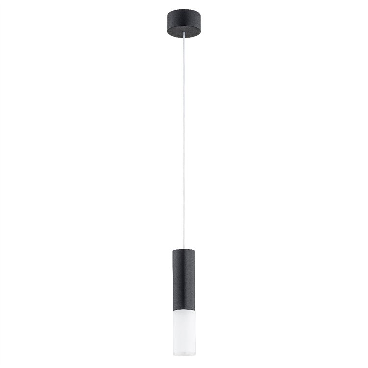 ELIOT CZARNO-BIAŁA 1xE14 Alfa Lampa Wisząca