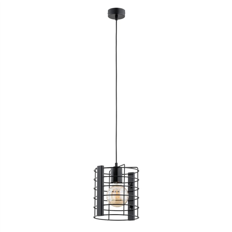 LANTAN CZARNA 1xE27 Alfa Lampa Wisząca LANTAN CZARNA 1xE27 Alfa Lampa Wisząca