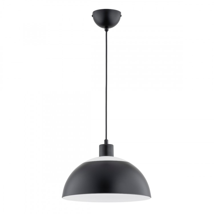 OKSA CZARNA 1xE27 Alfa Lampa Wisząca 61294