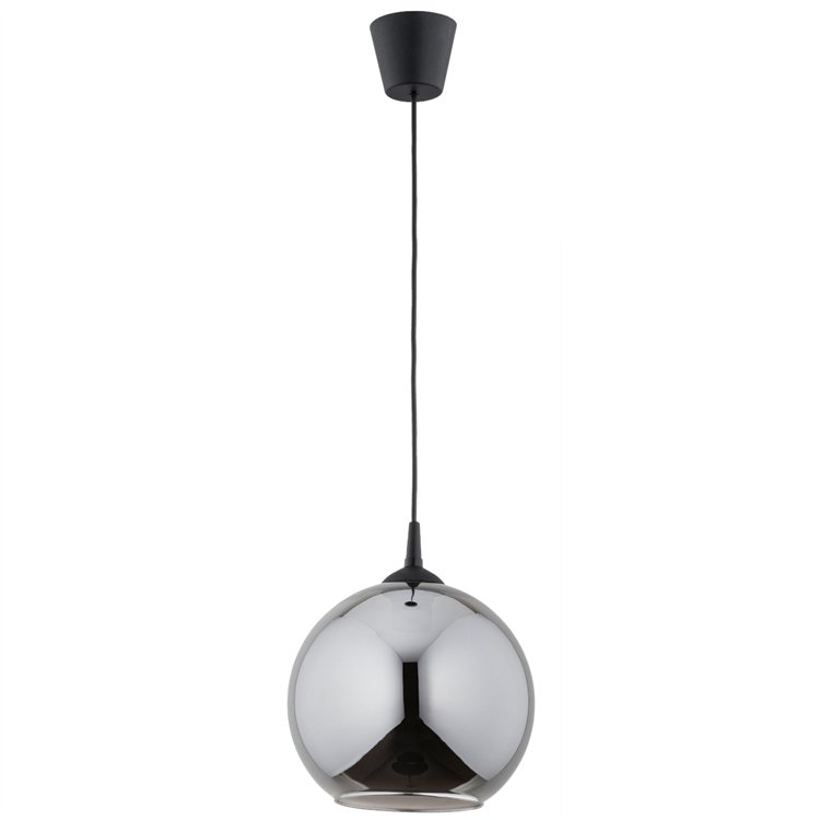 TIPI 250 CZARNA 1xE27 Alfa Lampa Wisząca