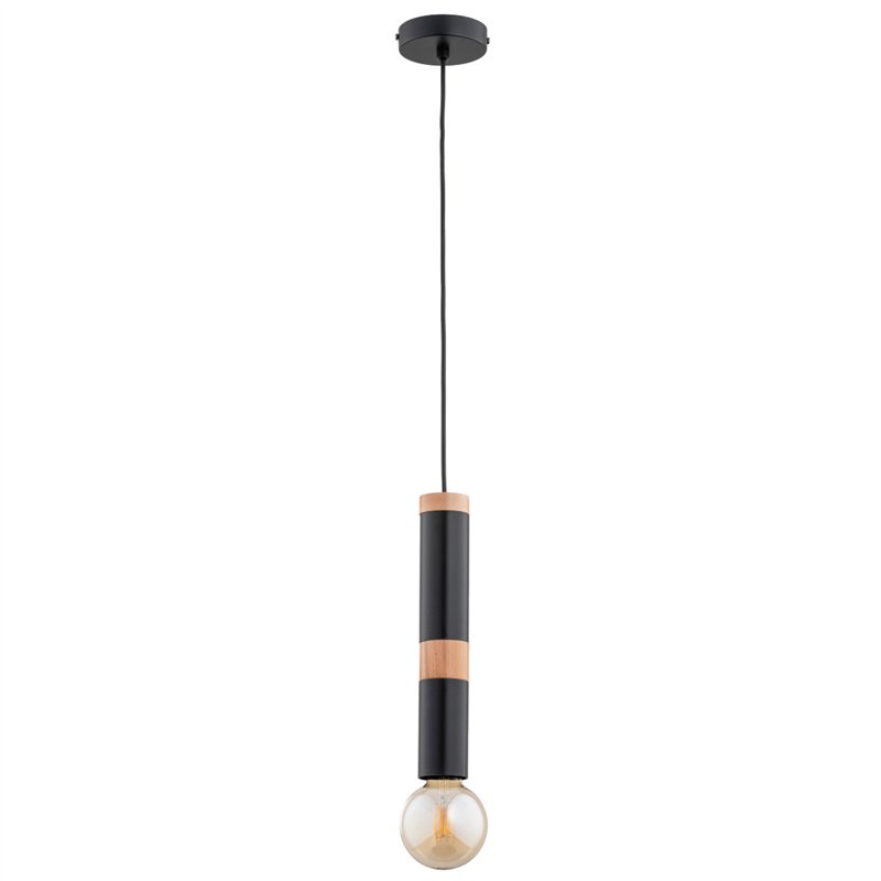 AKORD CZARNA 1xE27 Alfa Lampa Wisząca AKORD CZARNA 1xE27 Alfa Lampa Wisząca