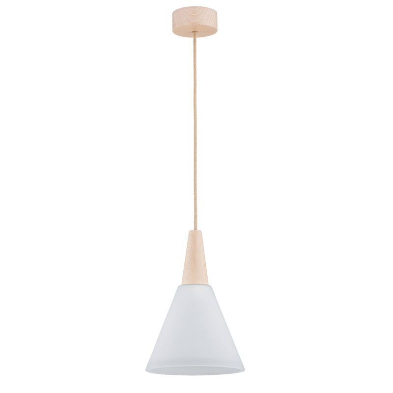 BEVEL DREWNIANA 1xE27 Alfa Lampa Wisząca BEVEL DREWNIANA 1xE27 Alfa Lampa Wisząca
