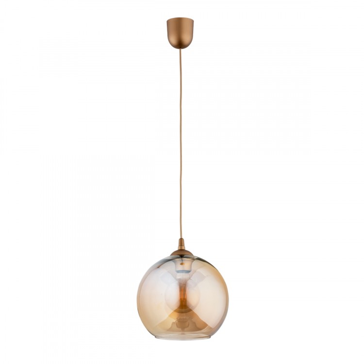 FLESZ 250 ZŁOTA 1xE27 Alfa Lampa Wisząca 61100