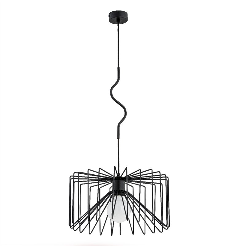 VERSO CZARNA 1xE27 Alfa Lampa Wisząca VERSO CZARNA 1xE27 Alfa Lampa Wisząca