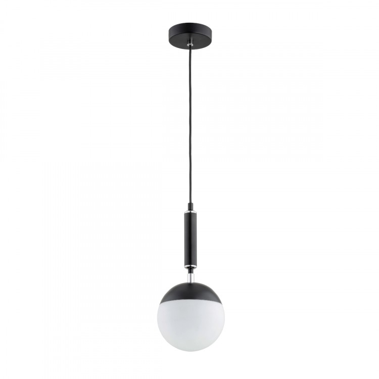 MARAKAS CZARNO-BIAŁA 1xE14 Alfa Lampa Wisząca 60981